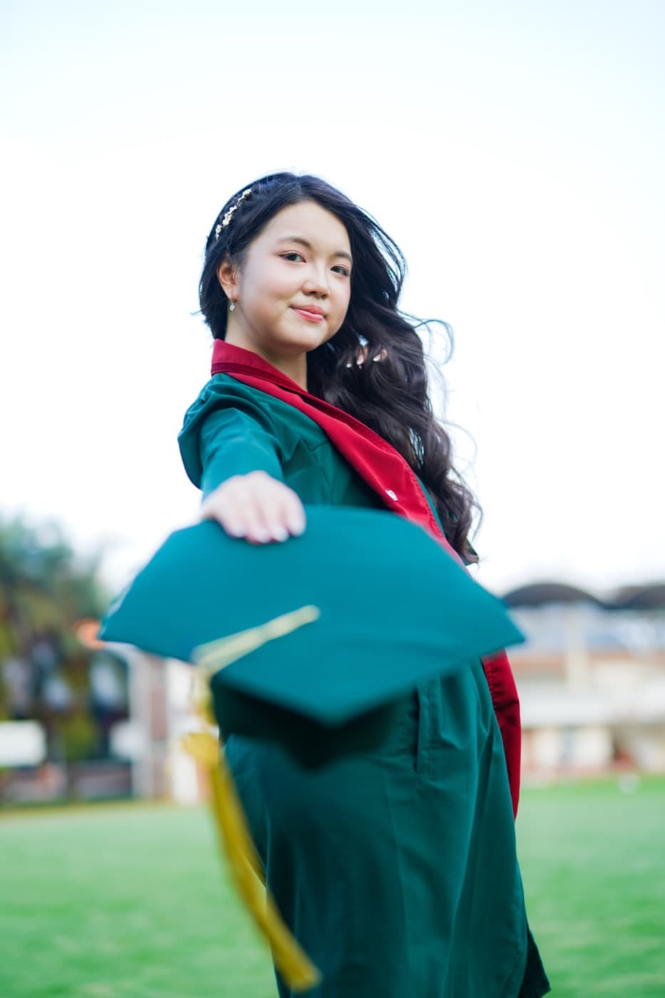 Graduation photography by Jia Photography, clean graduation photography session in Jabodetabek